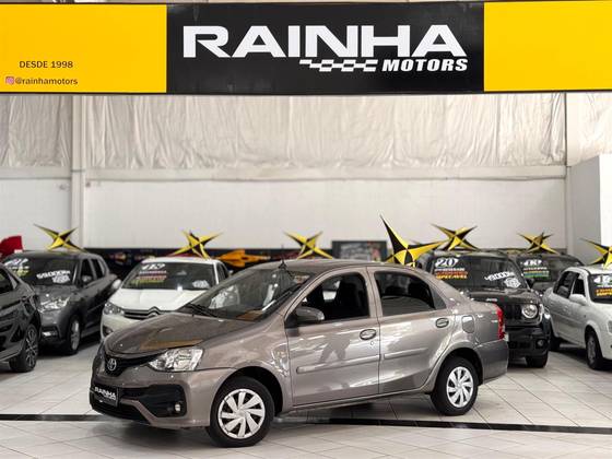 TOYOTA ETIOS 1.5 X SEDAN 16V FLEX 4P AUTOMÁTICO TOYOTA ETIOS 1.5 X SEDAN 16V FLEX 4P AUTOMÁTICO